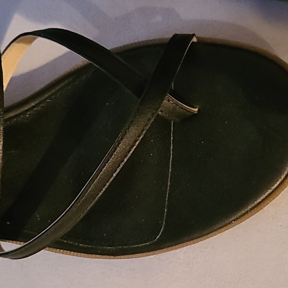 LIZ CLAIBORNE WOMEN'S BLACK DRESS SANDALS SIZE 7 - Picture 9 of 15